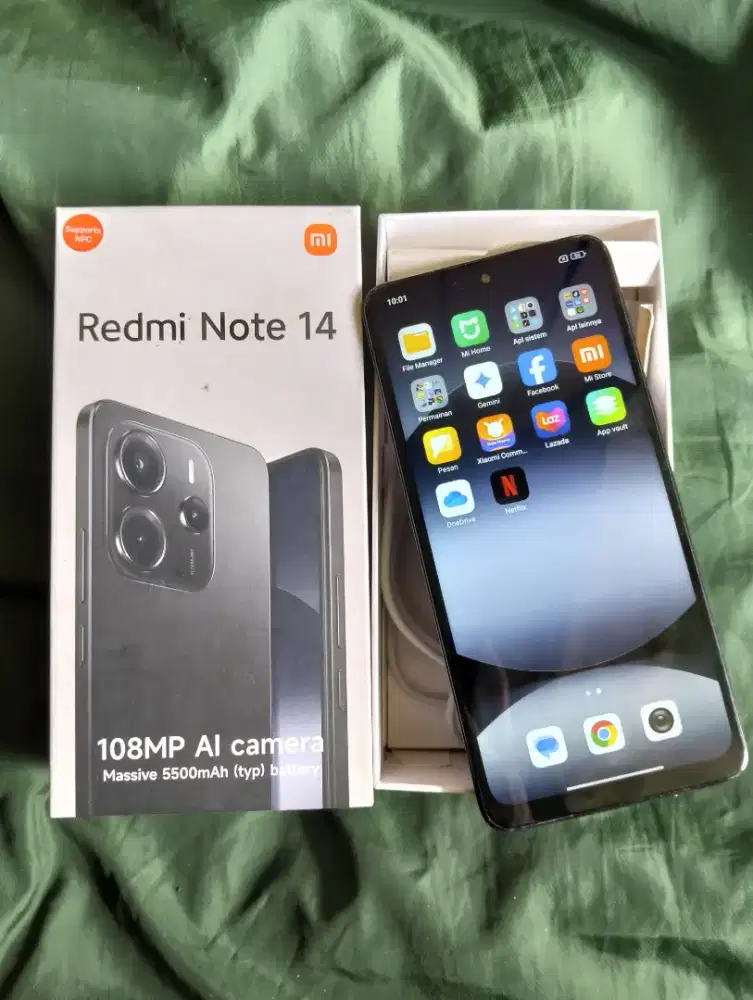 Redmi Note 14 Fulset Ram 8