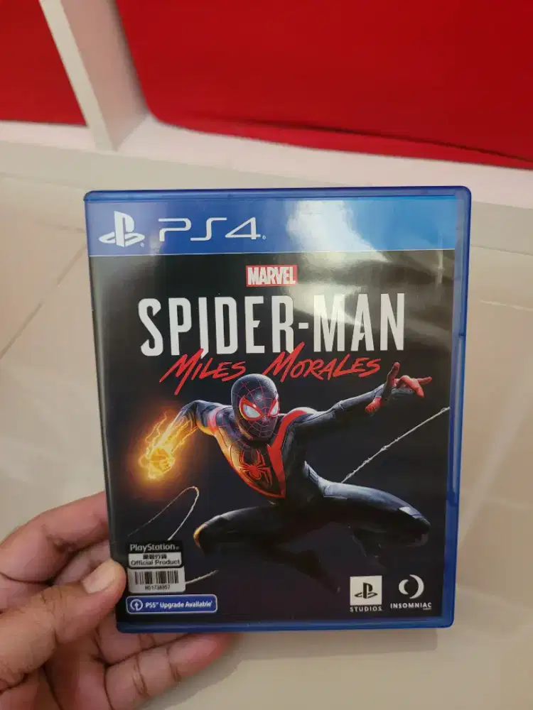 PS4 Spiderman Les Morales