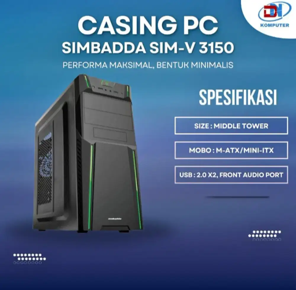 CASING PC SIMBADDA SIM-V 3150