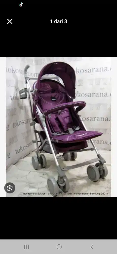 Stroller bayi, istimewa