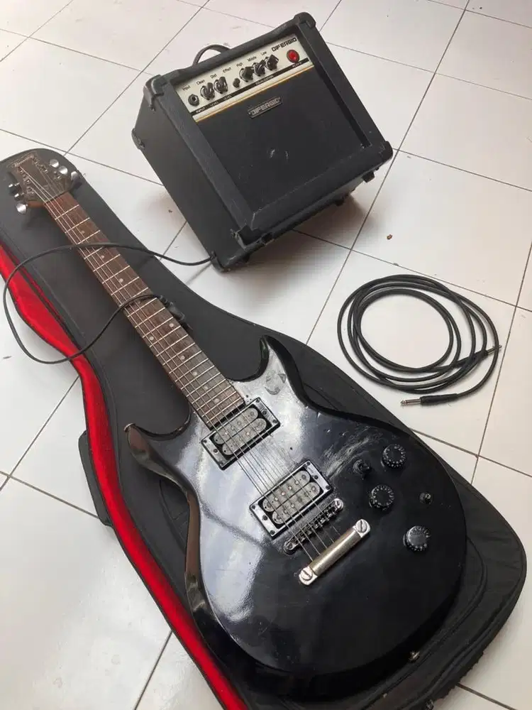 Gitar Elektrik Ibanez GAX70 full set1,200
