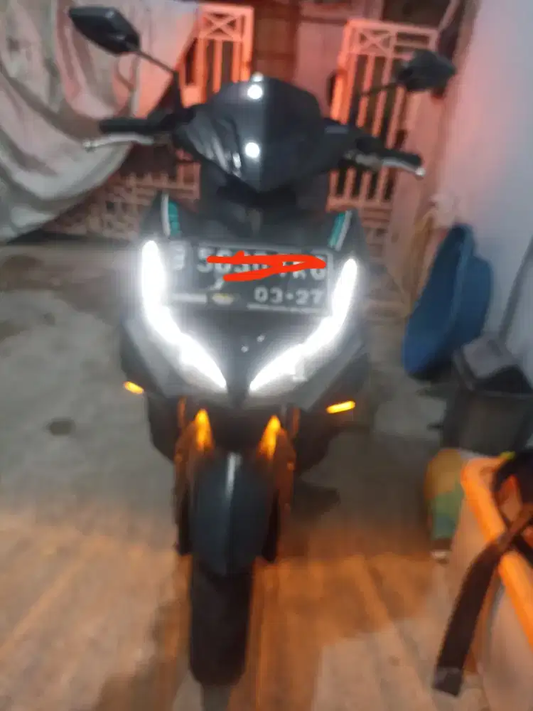 Aerox standar tinggal gass