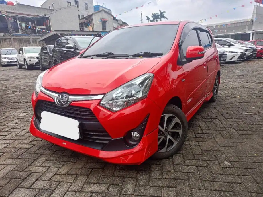 DP MURAH Toyota Agya 1.2 TRD Sportivo Bensin-AT 2019 Merah CAIGD