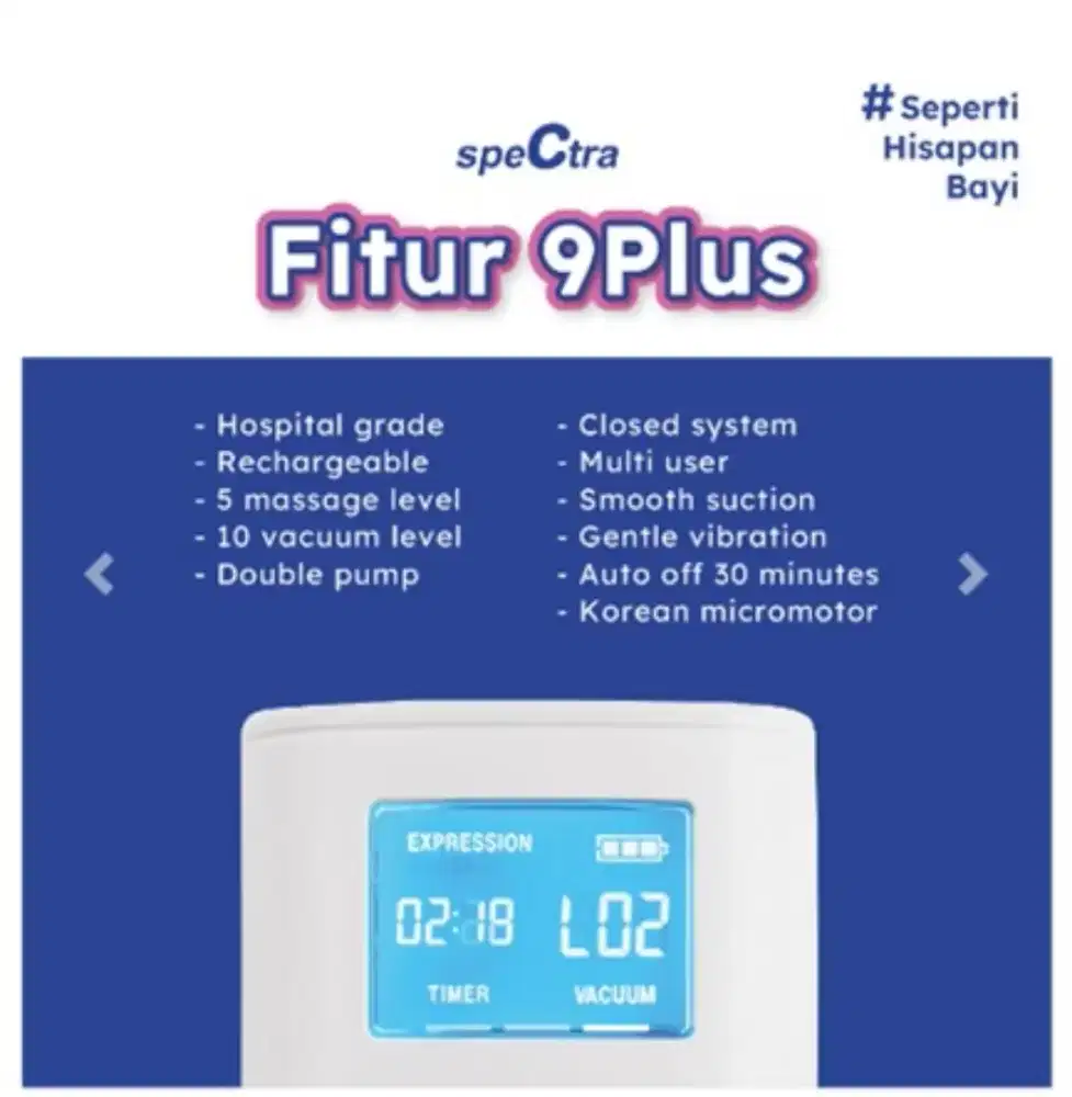 Spectra 9 plus Breast Pump