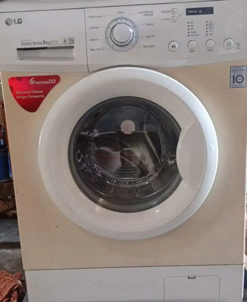 LG Mesin Cuci Front Loading 8kg