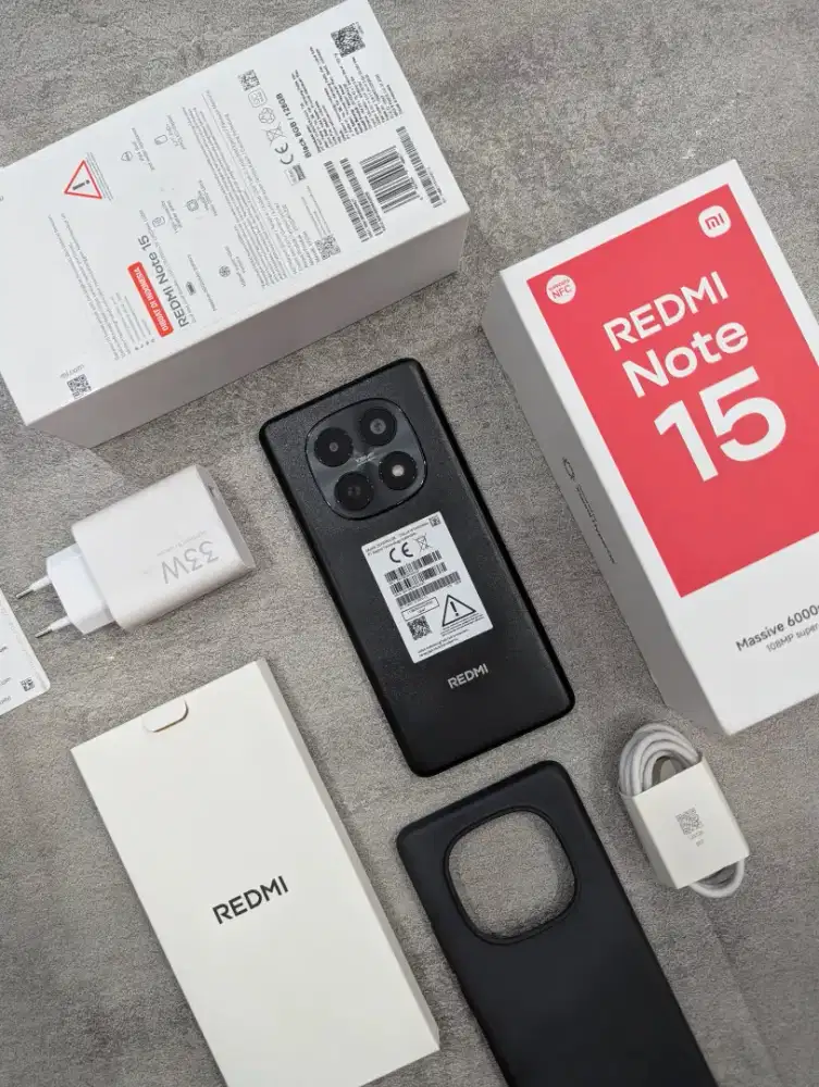 Redmi Note 15 8/128 Fulset mulus Pemakaian Singkat