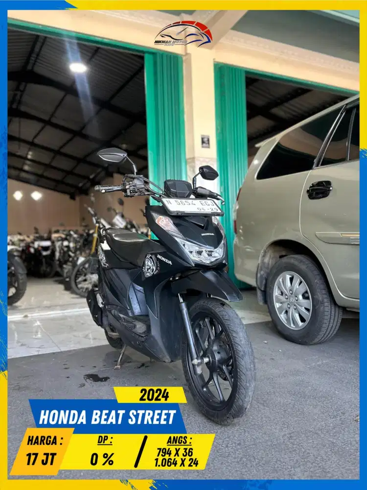 HONDA BEAT STREET 2024 NEGO SAMPE DEAL LURR HIKMAH MOTOR KEPUH MALANG