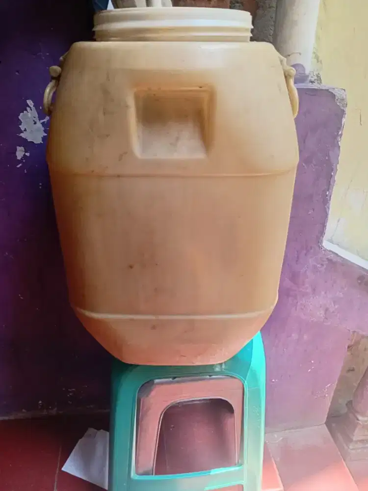 Tong plastik buat tempat sampah