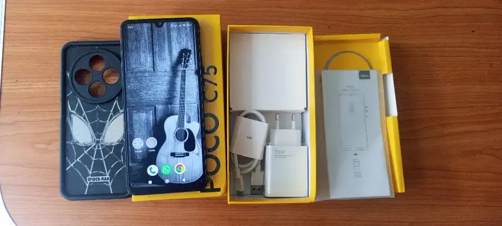 Jual Poco C75 Nfc 8/256 bekas mulus 100%