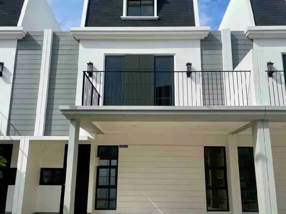 Dijual Rumah Brand New Attic di Cluster Masion De Wisteria Keppel Land Ujung Menteng Cakung Jakarta Timur