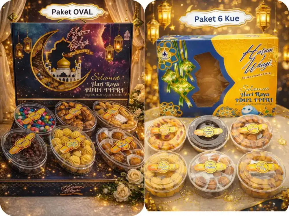 KUE KERING UNTUK LEBARAN HARUM WANGI