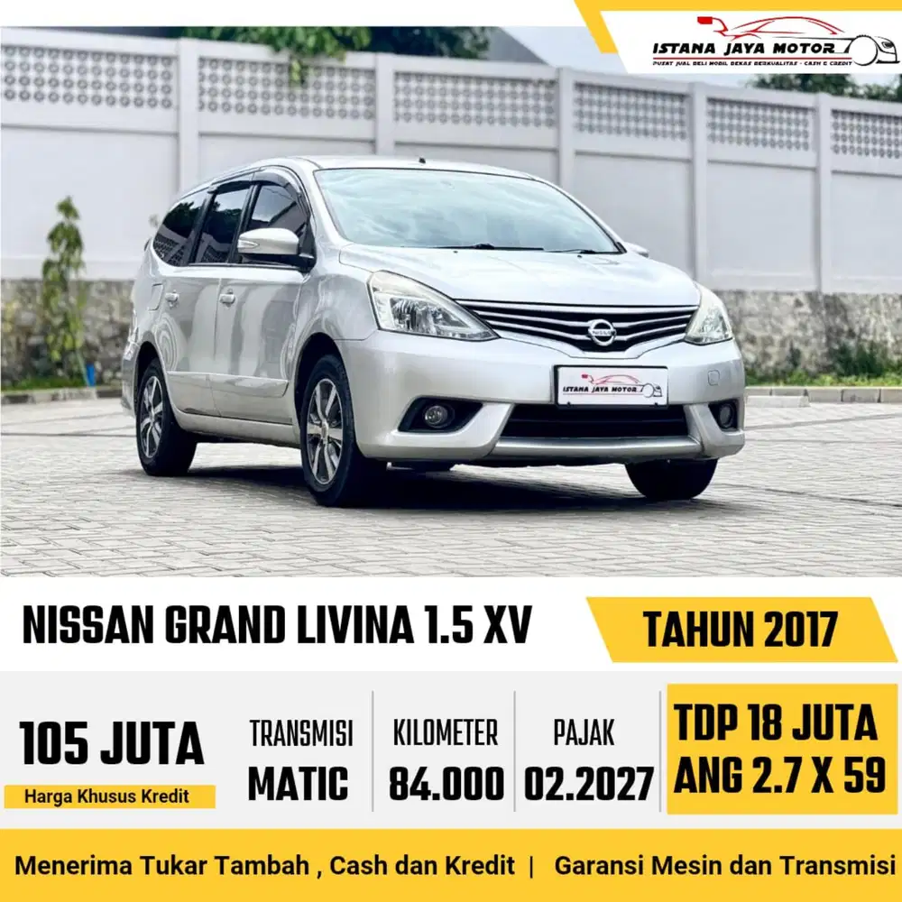 Nissan grand livina 2017