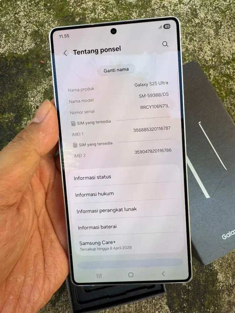Samsung Galaxy S25 ultra 1TB garansi sampai 2028