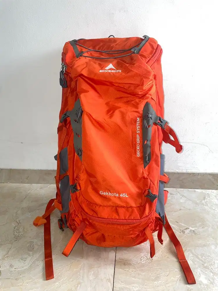 Preloved Tas Gunung EIGER GEKKOTA 45 LITER