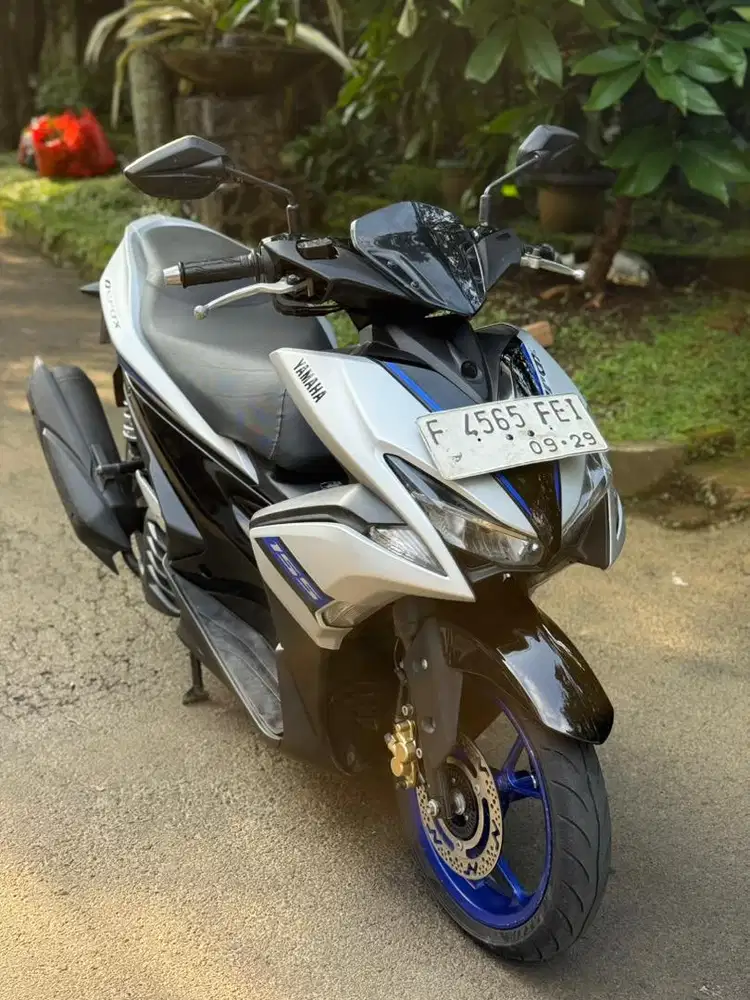 Yamaha Aerox 155 Tipe R Thn 2019 Silver Mulus