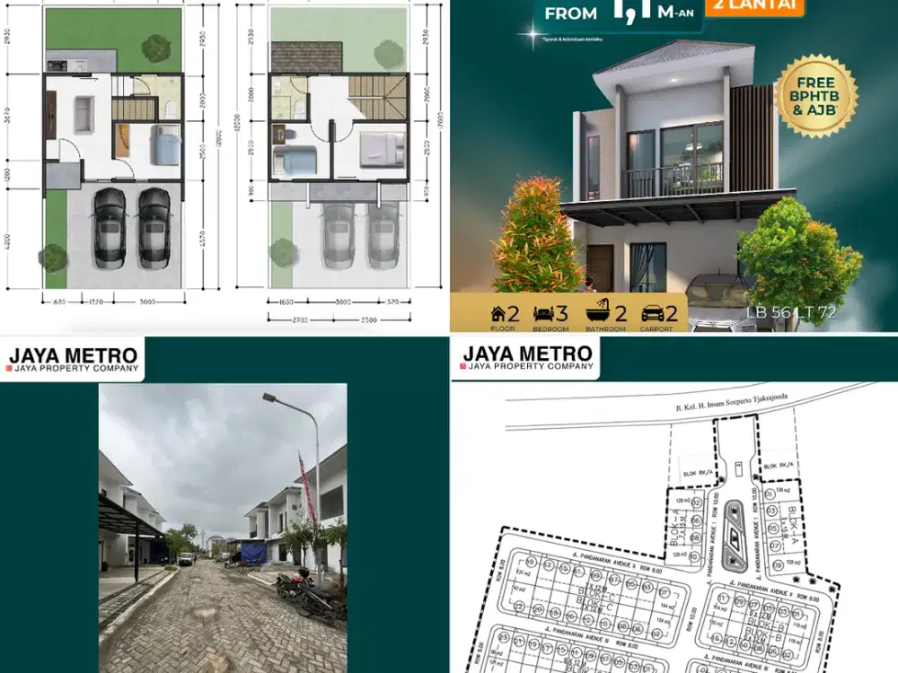 Pandanaran Avenue Semarang (Nature Inspired Living) Jaya Metro - DP 181 Jt