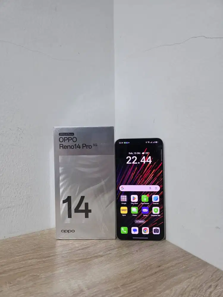 Oppo Reno14 Pro 5G Reno 14 Resmi 12/512 Fullset 12GB 512GB Like New