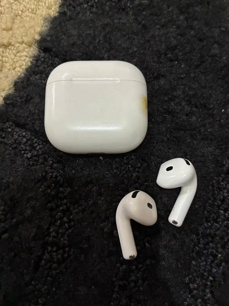Airpods gen 4 NON ANC ORIGINAL APPLE SPATIAL batangan resmi MURAH