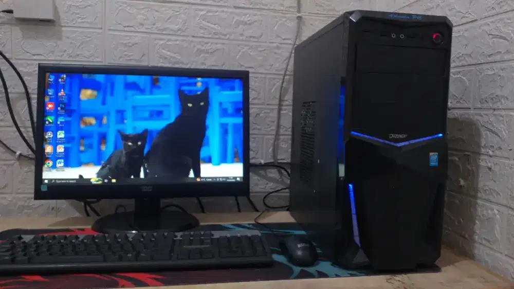 Komputer Lengkap Cocok Kantor Toko Design Siap Pakai