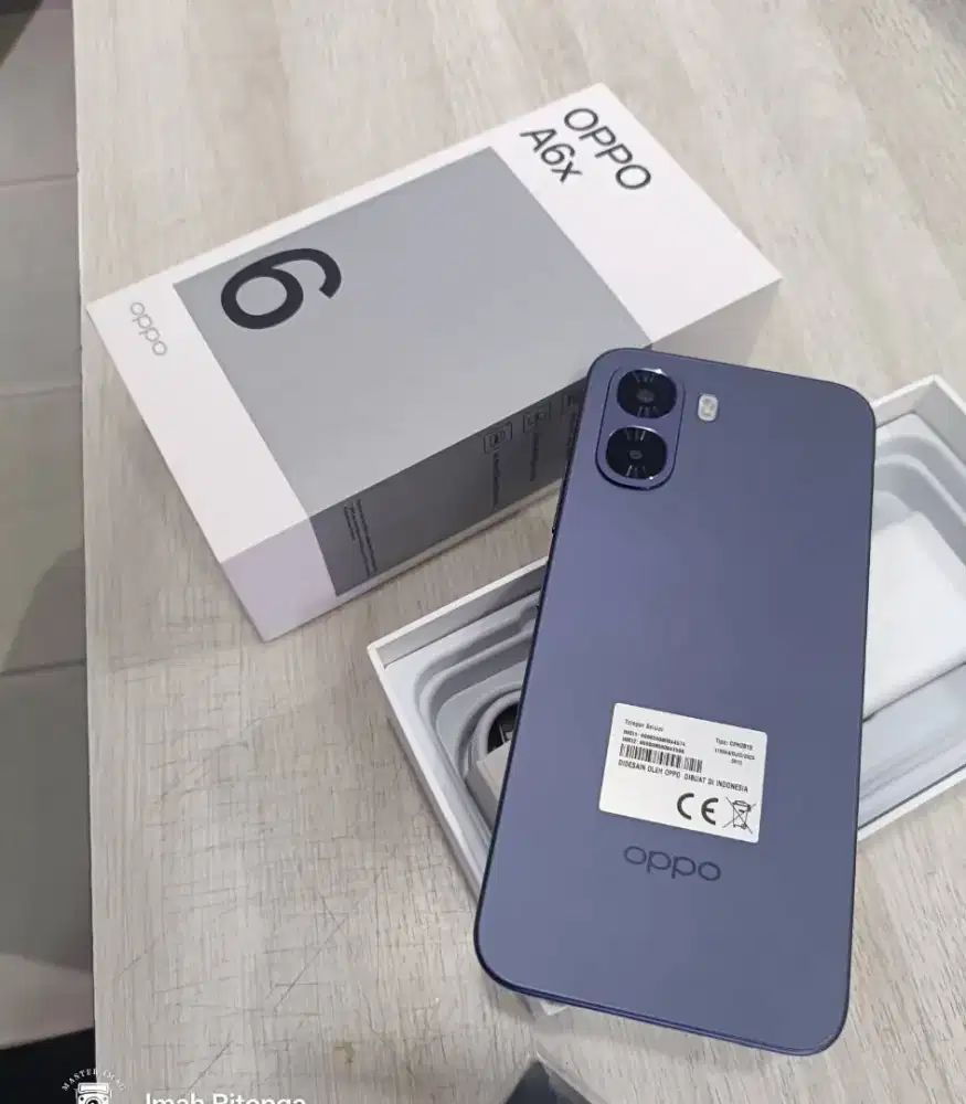 Promo Cicilan Ringan mulai 15rb/hari Oppo A6x ram8 128gb