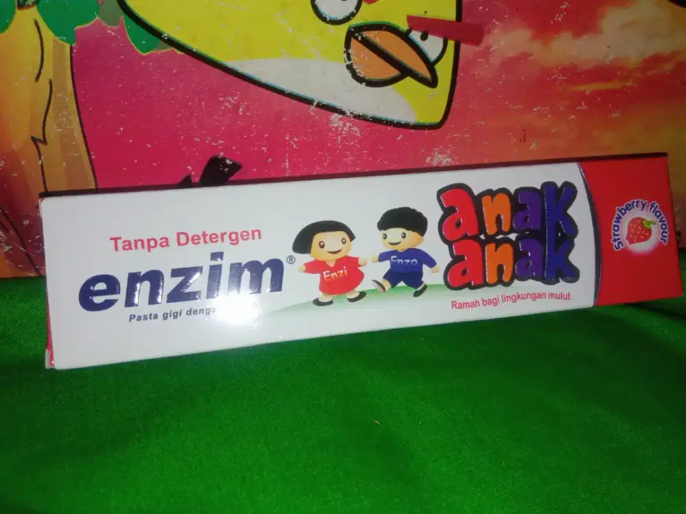 Pasta gigi enzim anak anak