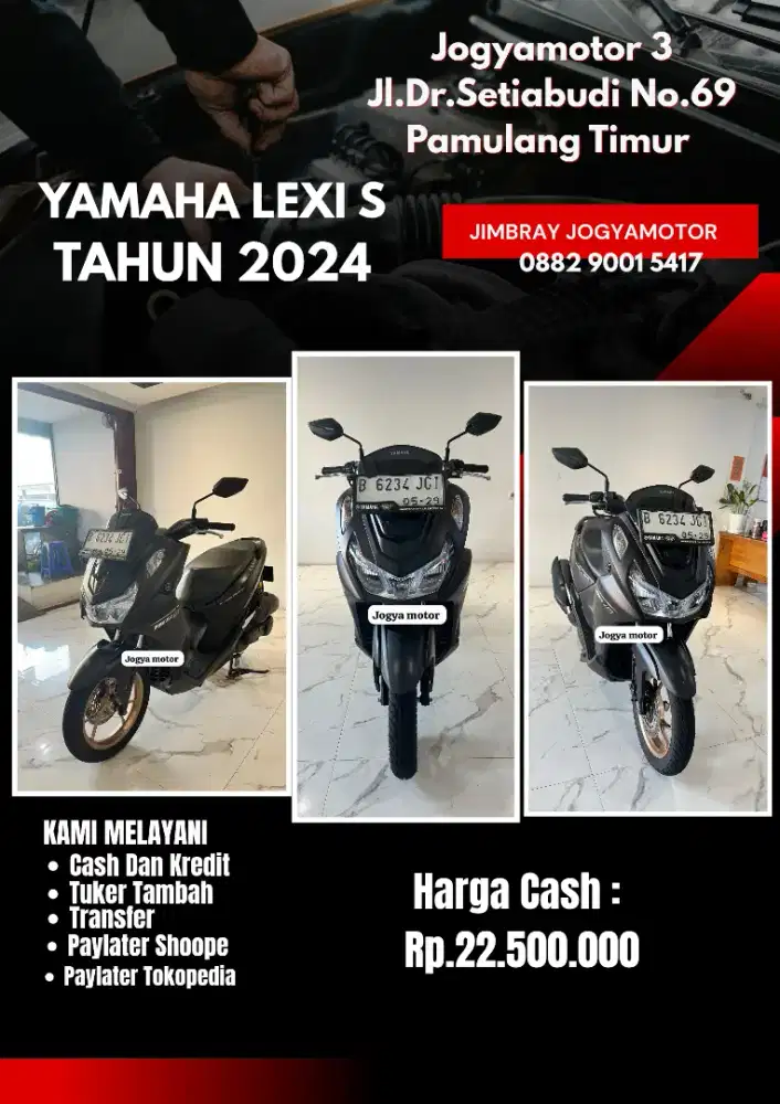 A_Yamaha Lexi LX 155S Tahun 2024