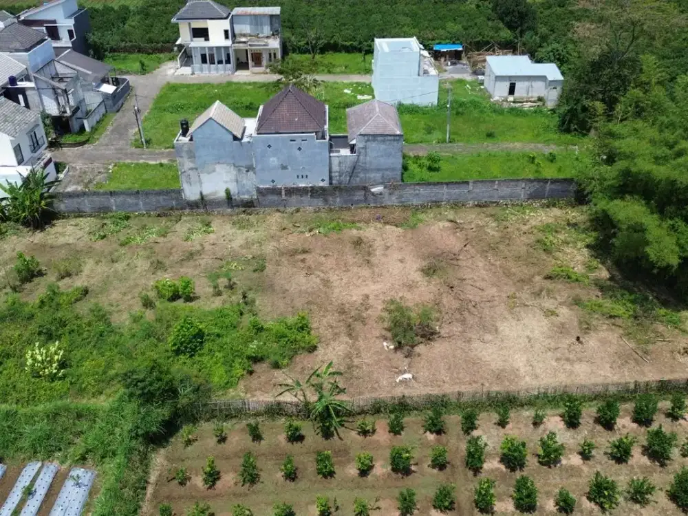 Dijual tanah siap bangun di kawasan Landungsari, lokasi strategis