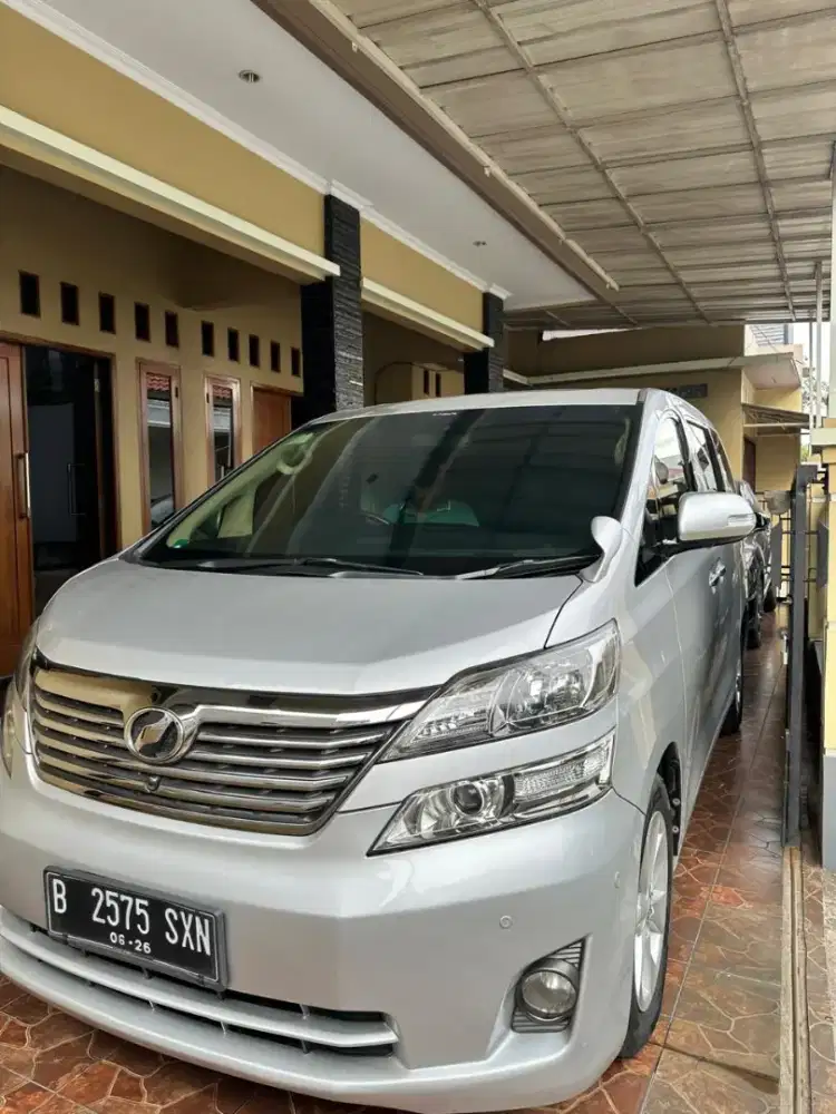 VELLFIRE 2.4 V TH 2011 PREMIUM SOUND
