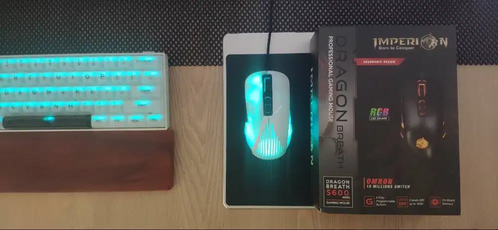 Mouse Gaming Imperion S600 Dragon Breath MOD