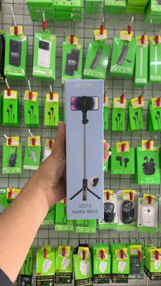 ACOME SS07A Selfie Stick Tripod Bluetooth 75CM