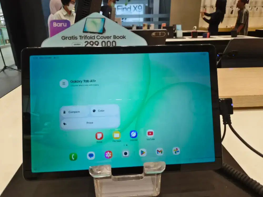 CICILAN GALAXY TAB 11 + 128 GB WIFI PROMO BUNGA RINGAN