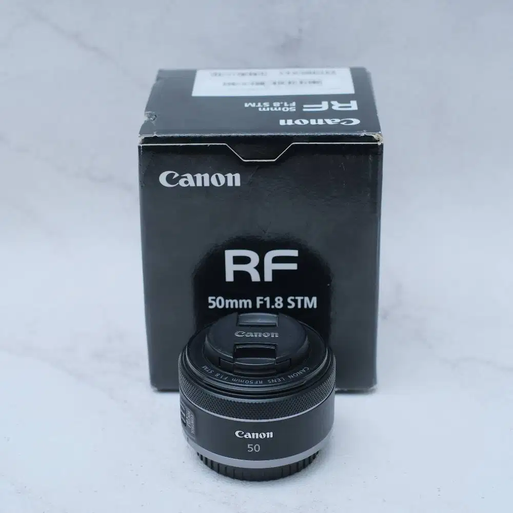 Lensa canon rf 50mm f1.8 STM