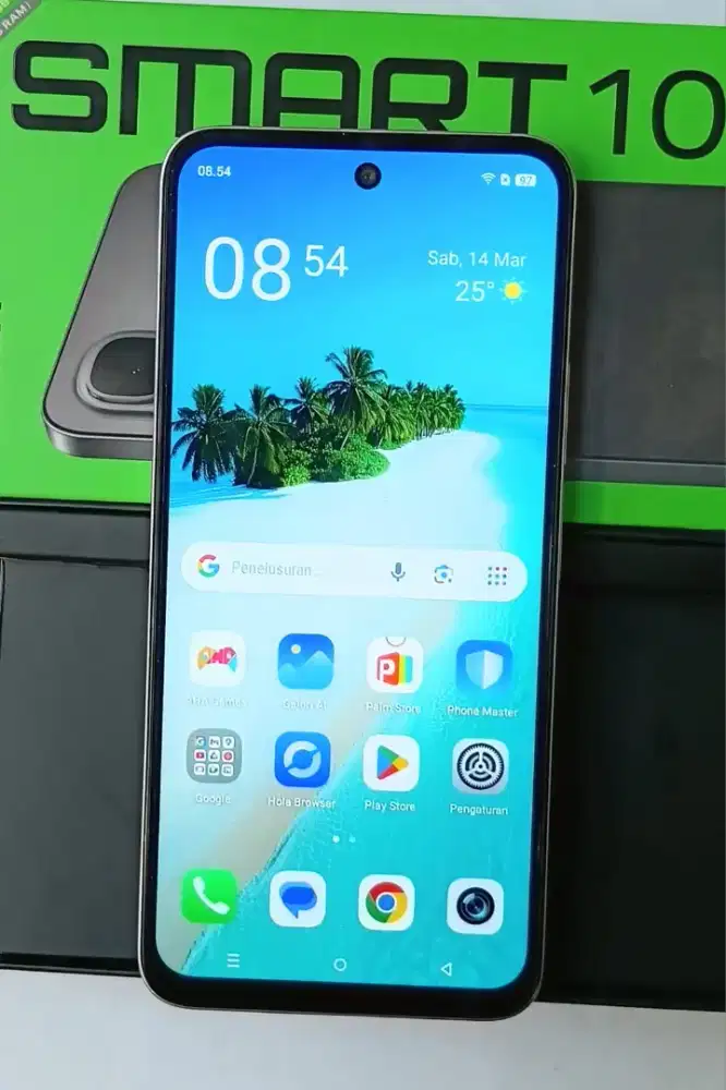 Infinix Smart 10 Ram 4+4/128 Garansi  Panjang