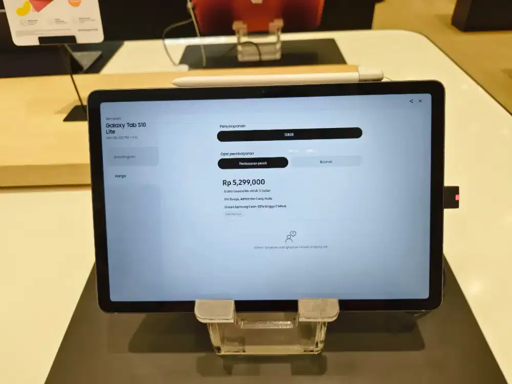 CICILAN GALAXY TAB S10 LITE 128 gb wifi PROMO BUNGA 0%