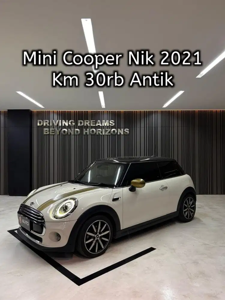 Mini Cooper 3-Door 1.5 AT 2022 Putih Km30rb Nik 2021