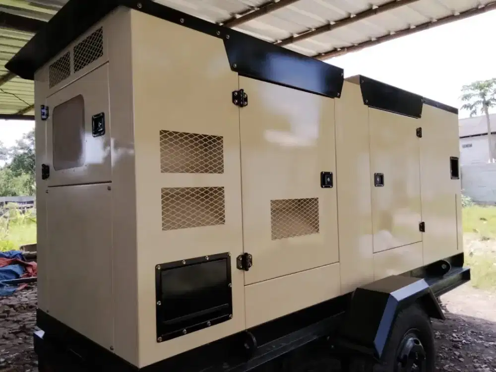 GENSET 175 KVA Buildup Plus Roda Trailer
