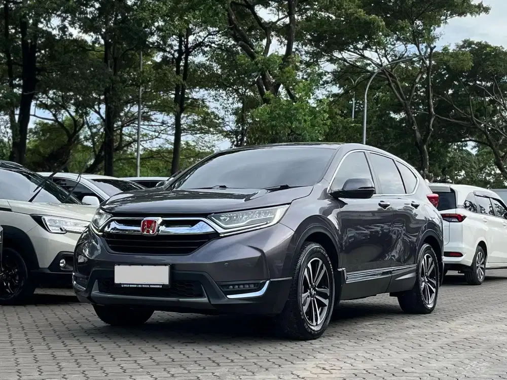 TERMURAH!! HONDA CRV 1.5 TURBO PRESTIGE CVT MATIC 2019 ABU KM 55RB