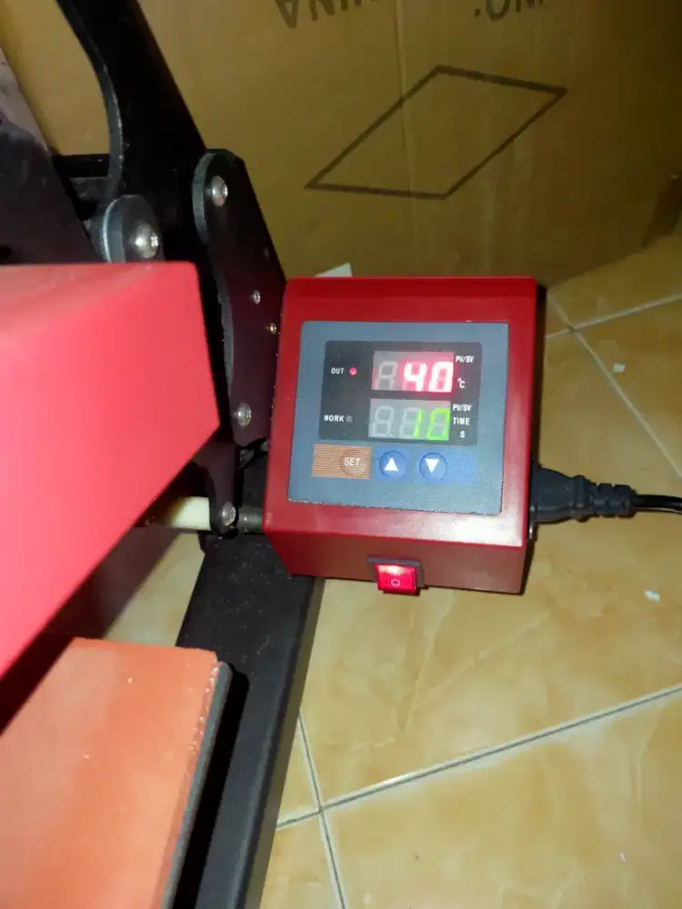 Mesin Heat Press EU Logo