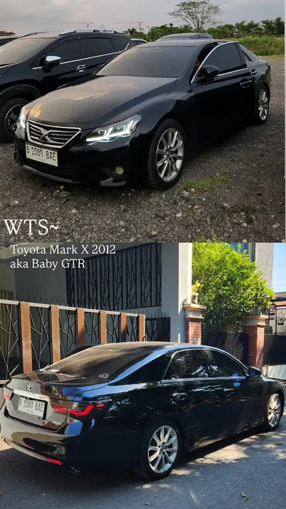 Toyota Mark X 2012 Bensin