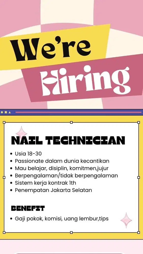 Dibutuhkan nail therapist