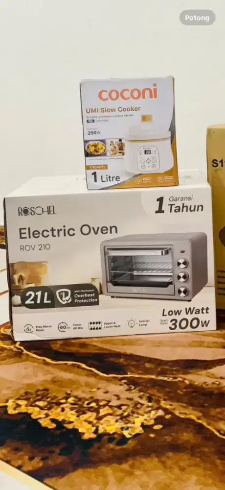 Oven Electric Roschel 21 Liter