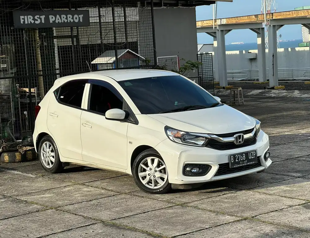 ‼️dp10jt‼️Honda Brio Satya E CVT AT Putih 2022 2023 2021