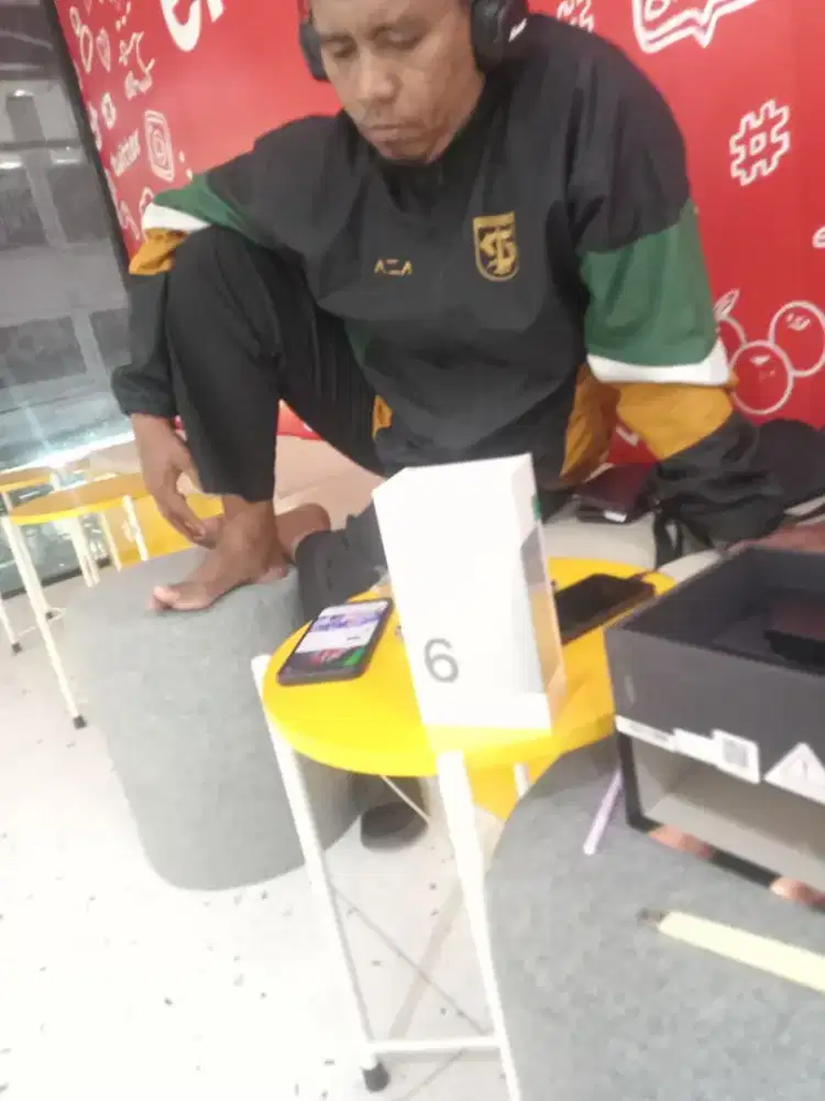 Oppo A6x 8/128 promo tebus murah headphone marshall