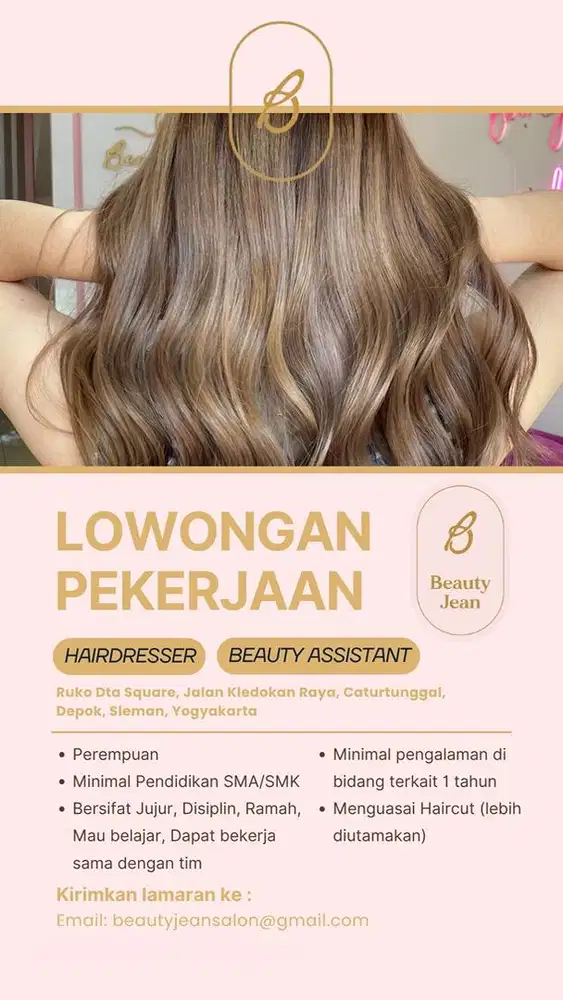 Lowongan Kerja Salon Yogyakarta