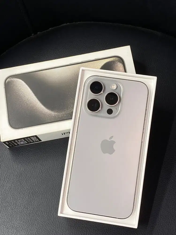 iphone 15 pro 128gb bh 85% ori ibox