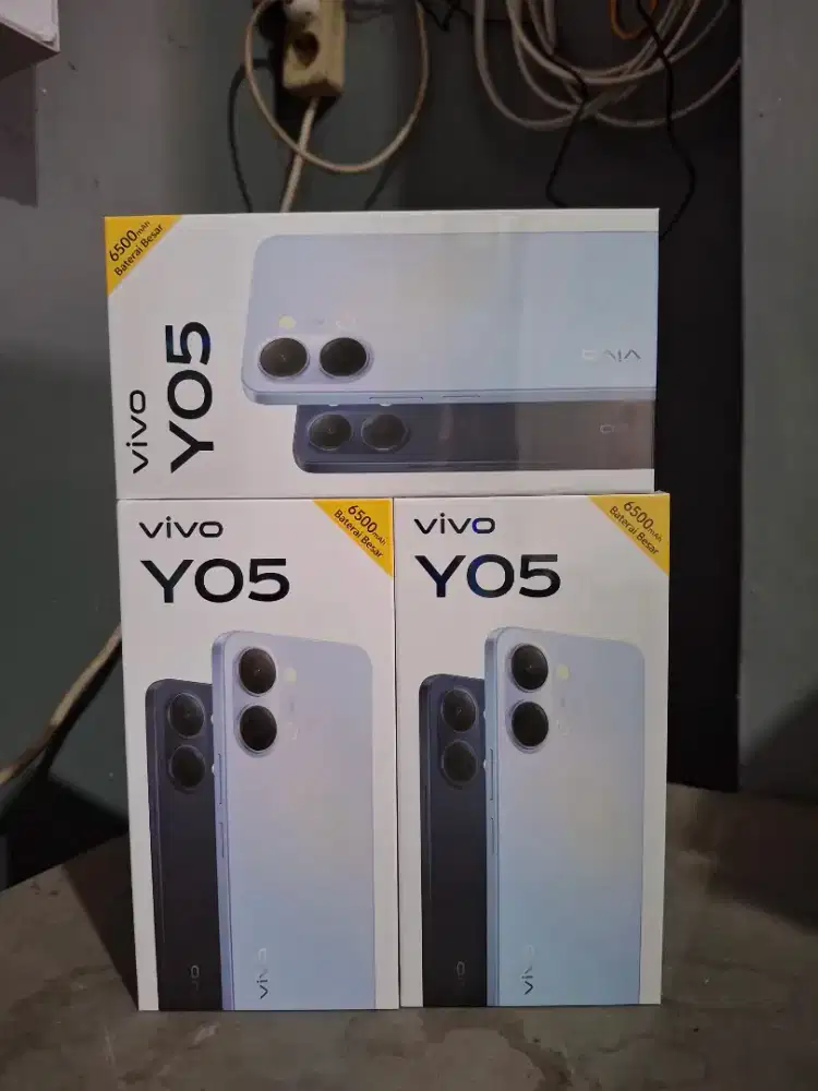 VIVO Y05 RAM 4+4/128 GB GARANSI RESMI