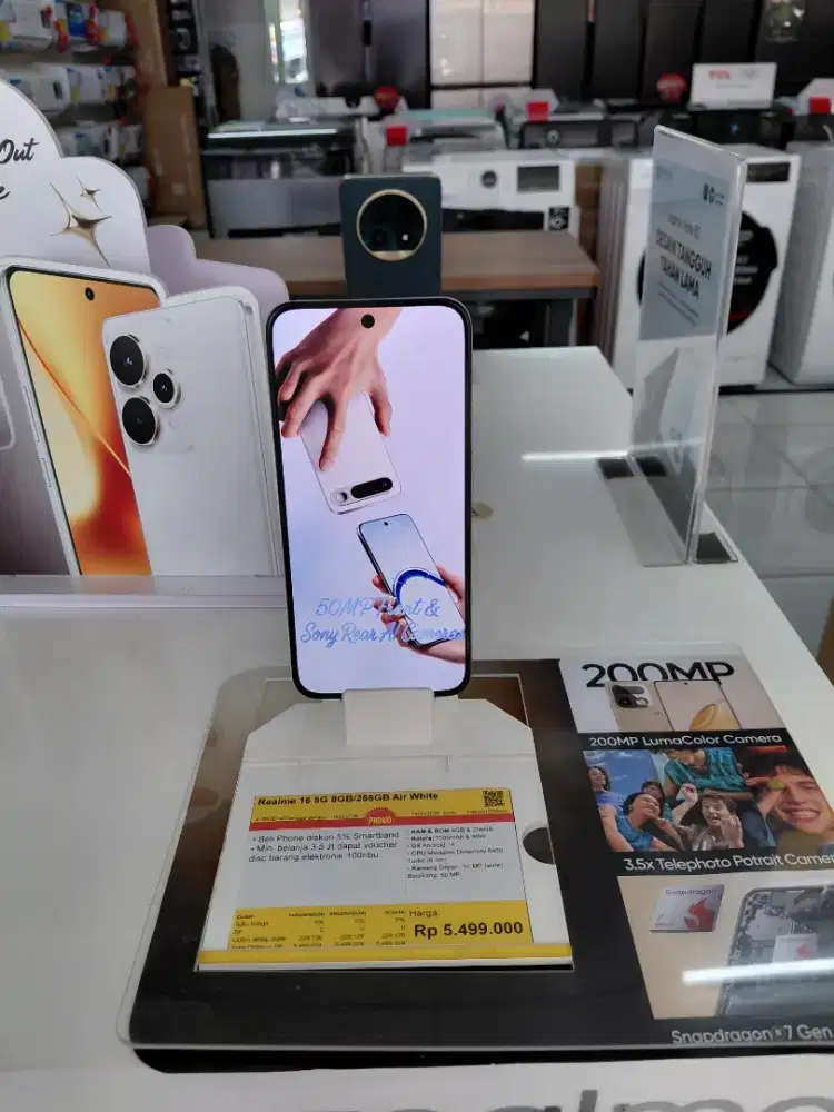 Realme 16 5GB 8GB/256GB Air White
