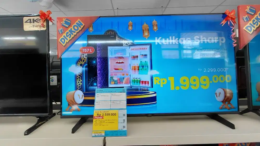 TV Aqua 43 Inch 4K Google TV 100 watt