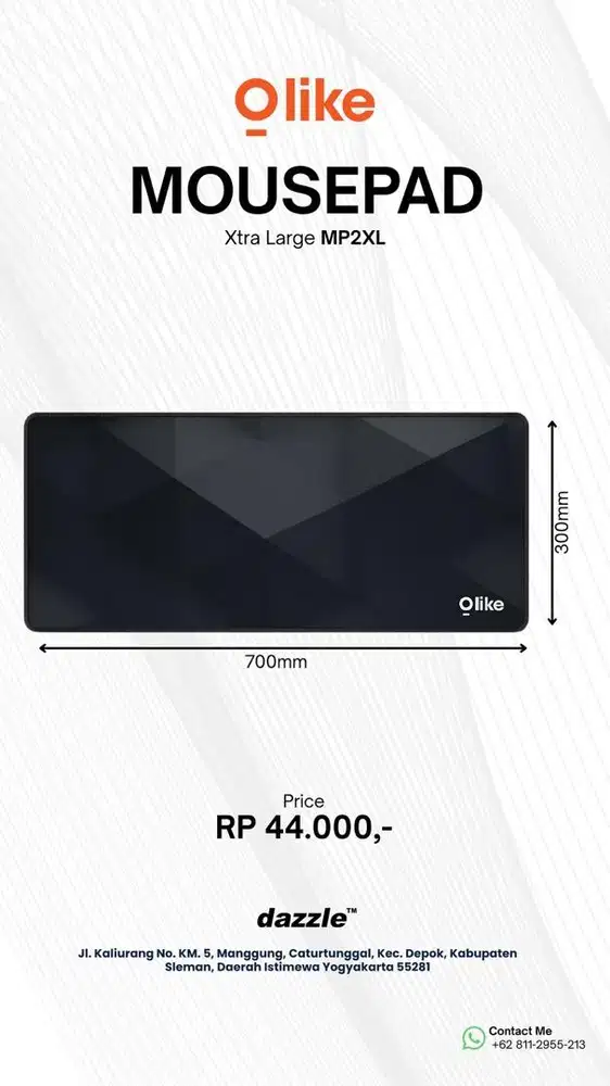 Deskmat Olike MP2XL