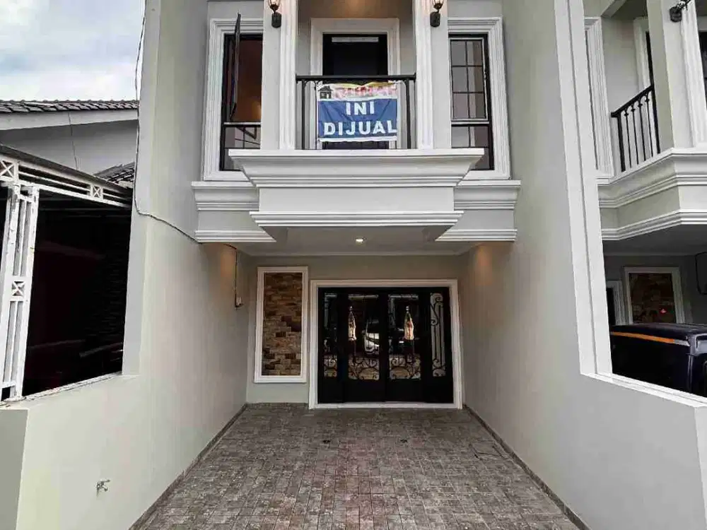 RUMAH MEWAH 2,5 LANTAI ROOFTOP TANAH BARU, DEPOK DEKAT TOL KUKUSAN